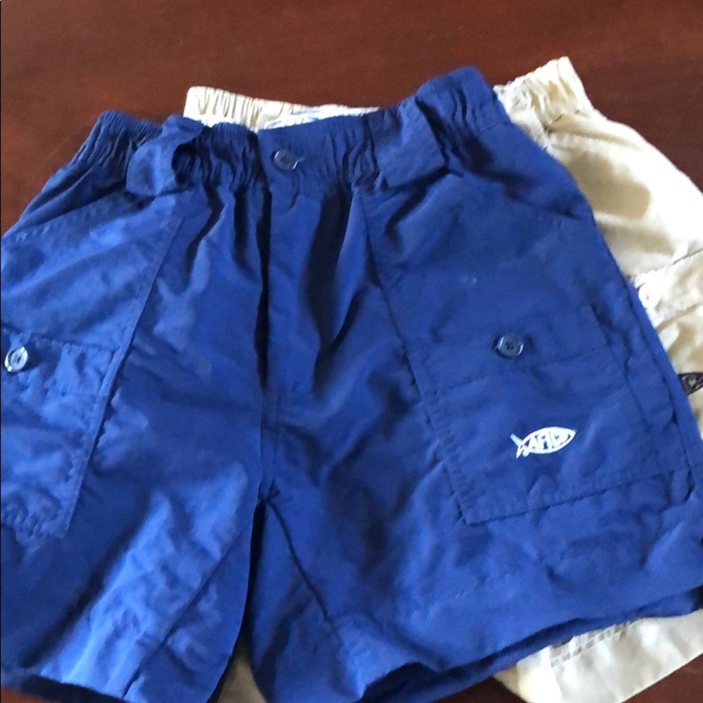 Aftco Shorts; navy; size 26
